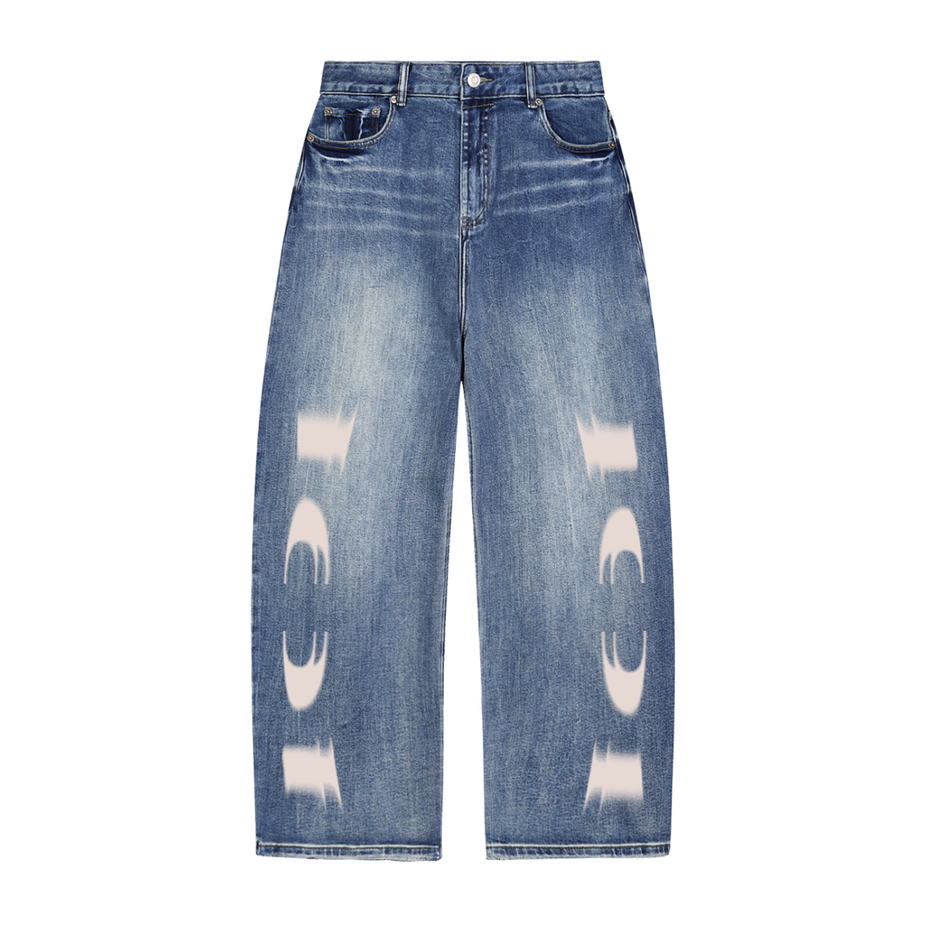 Straight leg Heavyweight Denim Jeans