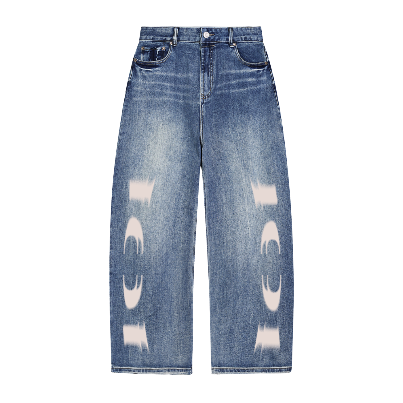 Straight leg Heavyweight Denim Jeans