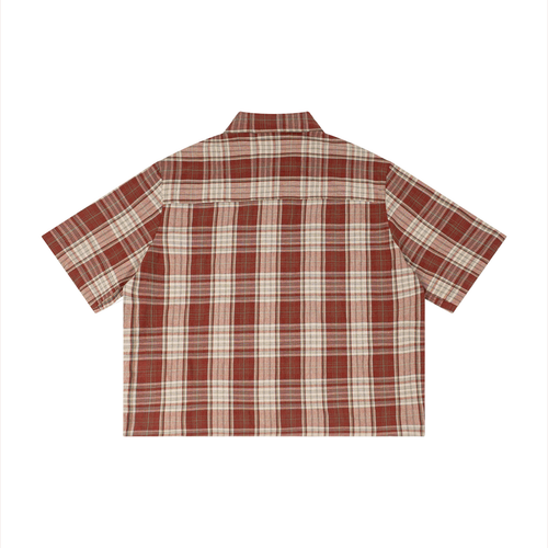 101 Boxy Short Sleeve Button-Up