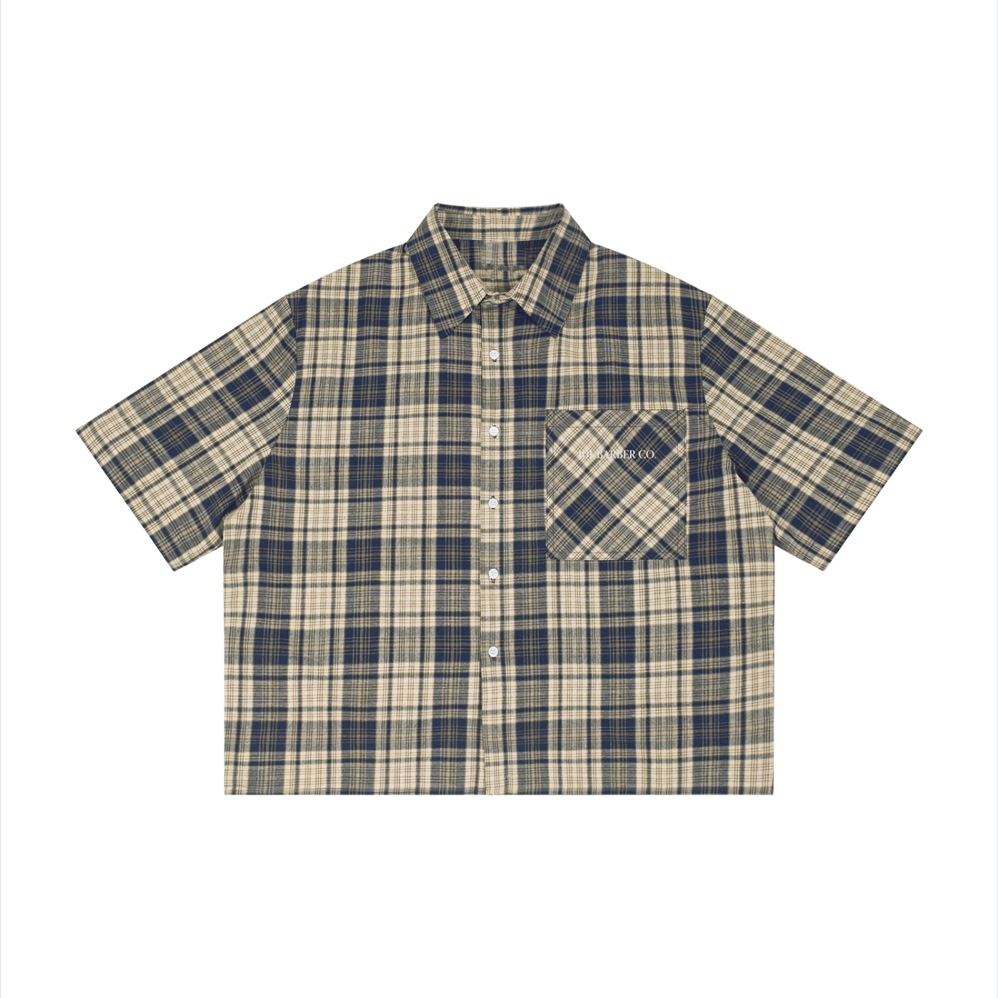 101 Boxy Short Sleeve Button-Up