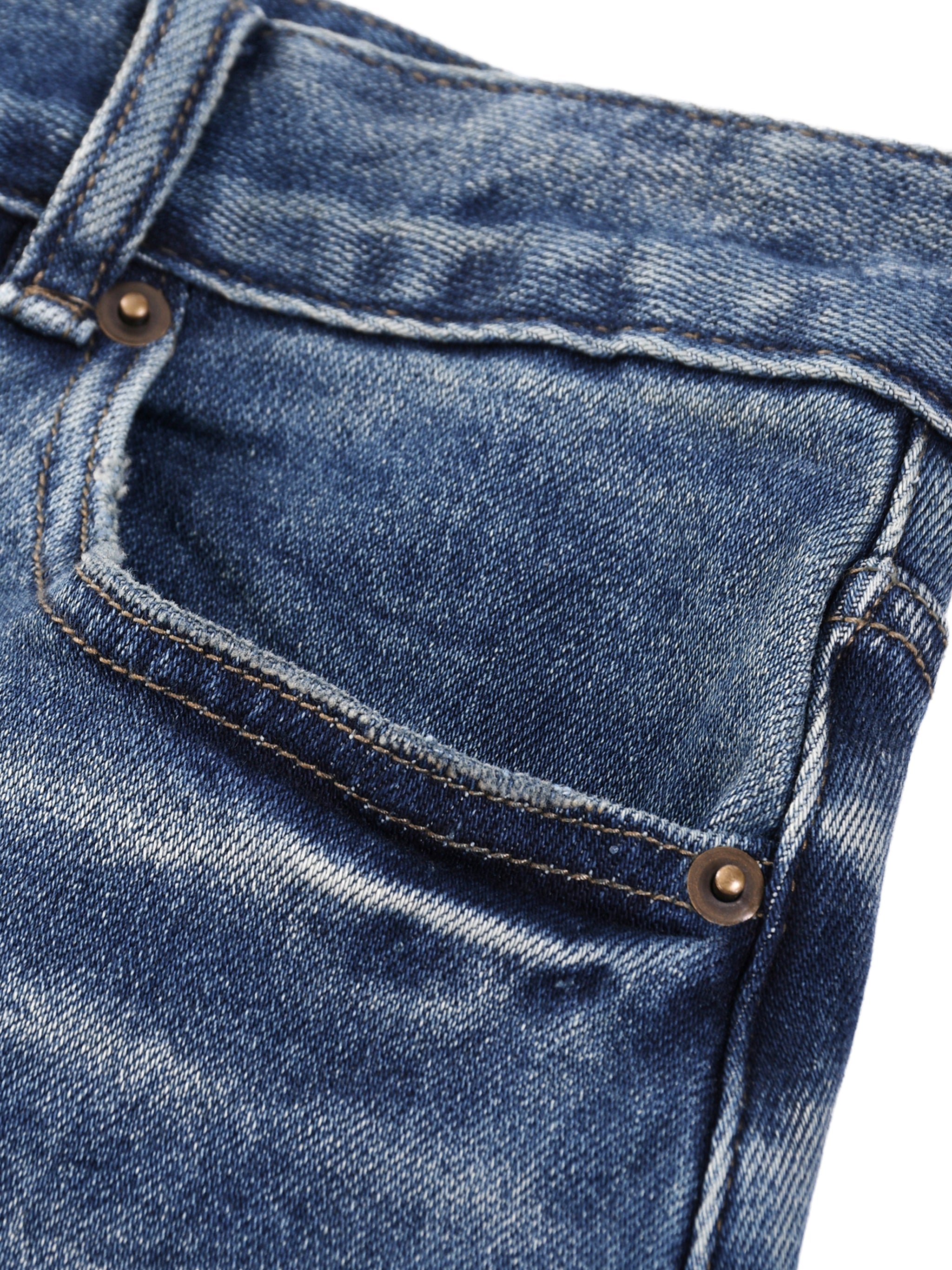 Straight leg Heavyweight Denim Jeans